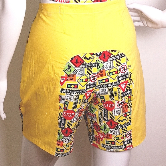 Ladies Retro Street Shorts - Picture 3 of 7